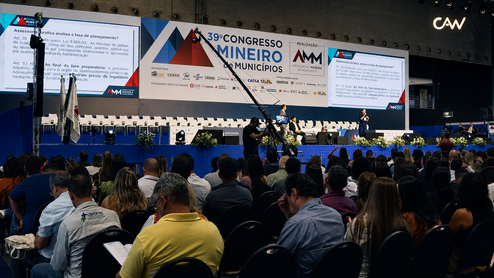 Registro de evento e apresentação corporativa pela XDRONES.